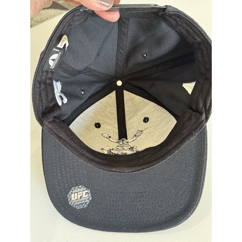 UFC 25 Years Dominique Steele Reebok Adjustable Snapback Hat - Black - Picture 8 of 8